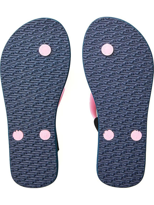 Women's Flip Flops in Navy Blue Style