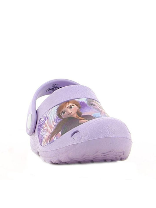 Disney Kids Beach Clogs Lilac