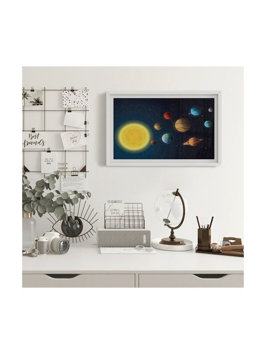 Walls Αφίσα Ηλιακό Σύστημα 100x70cm