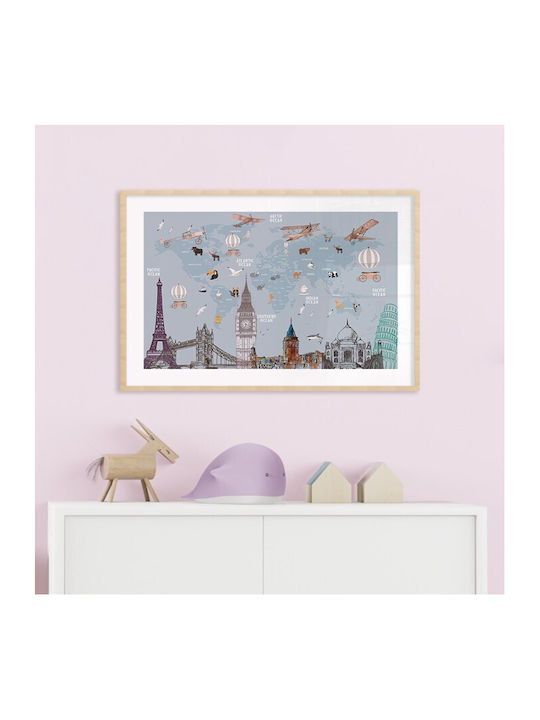 Walls Образователен Детски Плакат Poster 40x30см