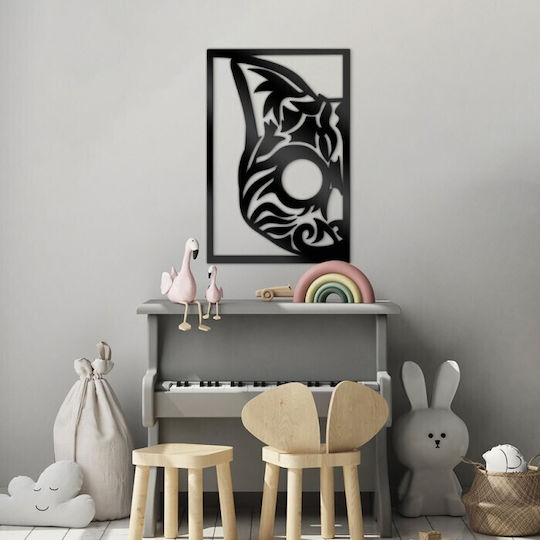 Walls 3D Силует Котенце 40x40см