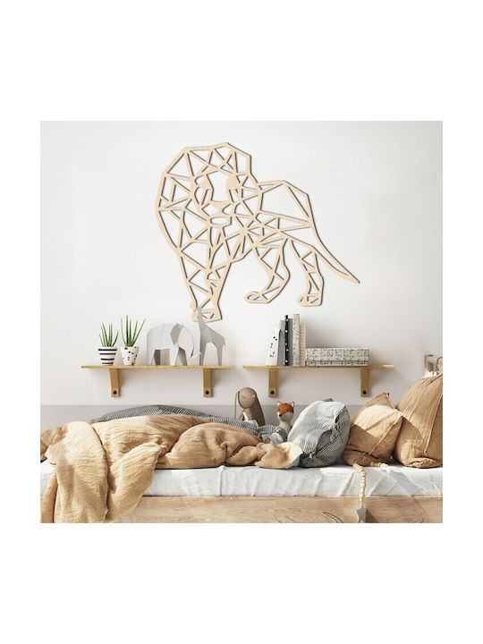 Walls Wooden 3D Decorative Piece 50x50cm WALLS-104523-04-18-050-050