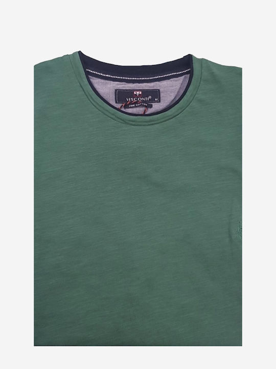 Visconti T-shirt Bărbătesc cu Mânecă Scurtă Verde