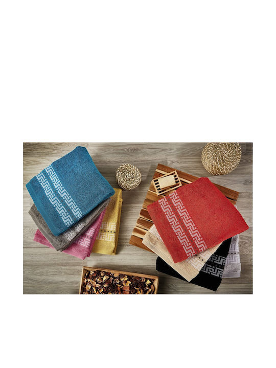Whitegg Bath Towel Daphne 100x150cm Gray Weight 500gr/m²