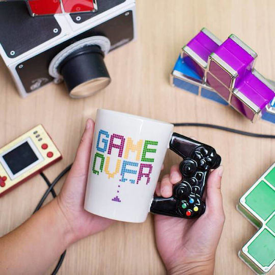 Gadget Master Becher Keramik Weiß