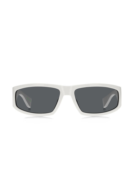 Tommy Hilfiger Sonnenbrillen mit Weiß Rahmen und Gray Linse TJ0094/S VK6/IR