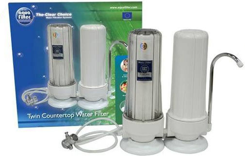 Aqua Filter FHCTF2 Διπλή Άνω Πάγκου Aqua Filter FHCTF2 Διπλή Άνω Πάγκου