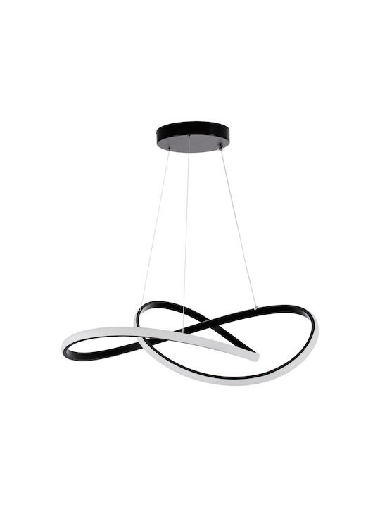 GloboStar Dexter Pendant Light Black 67x73x17cm