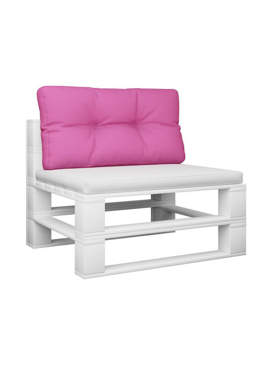 vidaXL Pernă De Bancă Pentru Perne Pentru Scaune De Grădină Cu Spătar Albastru Și Alb 40x70cm
