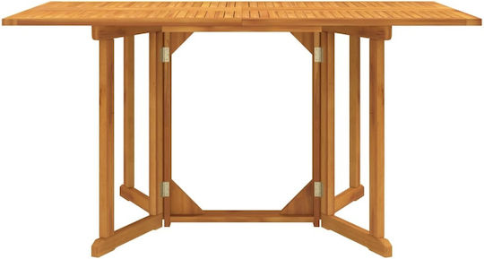 Table Foldable 150x90x75cm Brown Table Foldable 150x90x75cm Brown