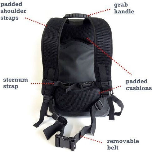 Aquapac Toccoa Trailproof Στεγανός Σάκος Πλάτης 28lt Μπλε