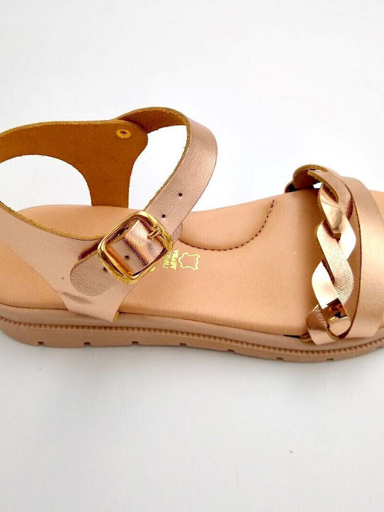 Kinder Sandalen Anatomisch Gold