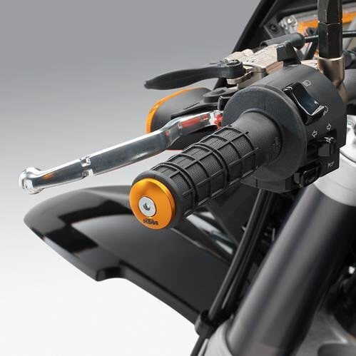 KTM Lenker-Gegengewichte in Schwarz Farbe