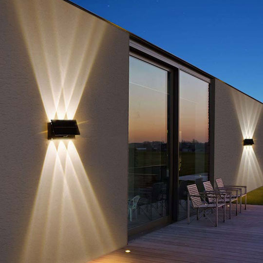 Wall-Mounted Outdoor Light LED IP65 6W with Cool White Light