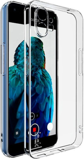 Umschlag Rückseite Silikon Transparent (Nothing Phone 1)