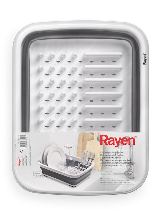 Rayen Отцедник за мивка от пластмаса Сив 37.7x29x5см