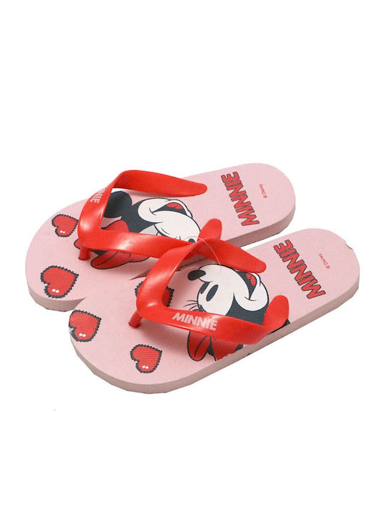 Kids' Flip Flops Minnie Red Minnie Mouse