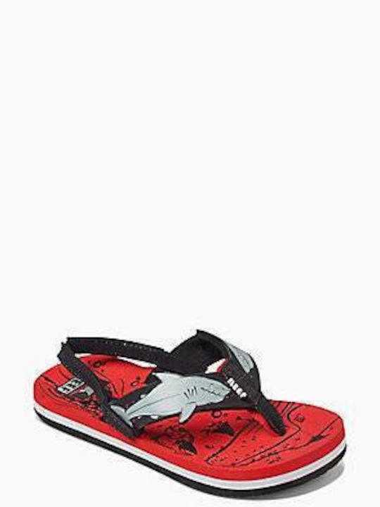 Παιδικές Σαγιονάρες Flip Flops Κόκκινες