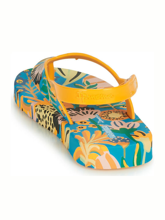 Παιδικές Σαγιονάρες Flip Flops Κίτρινες