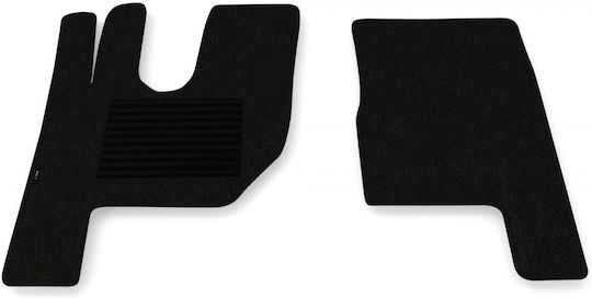Front Mats 2pcs for Mercedes-Benz Actros 2011-2018 Black