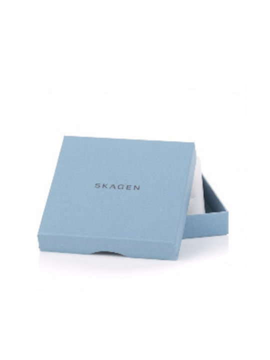 Skagen Kariana Earrings Hoops made of Steel Gold Plated