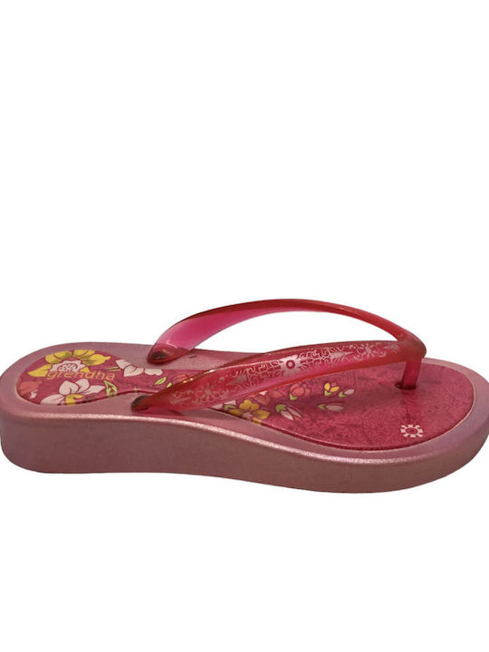 Șlapi pentru copii Flip Flops Fuchsia