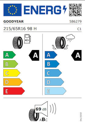 Goodyear Efficientgrip 2 215/65R16 98Magazin online Vara Anvelopă pentru 4x4 / SUV Autoturism