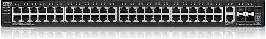 Zyxel XGS2220-54 Managed L3 PoE+ Switch με 48 Θύρες Gigabit (1Gbps) Ethernet και 4 SFP Θύρες