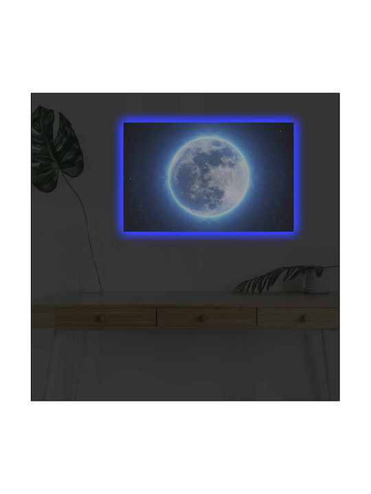 Πίνακας σε Καμβά με LED Φωτισμό 45x45cm