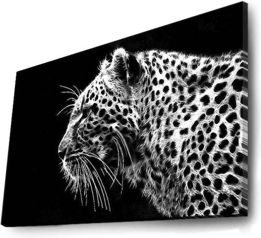 Painting Wooden with LED Lighting 45x45cm