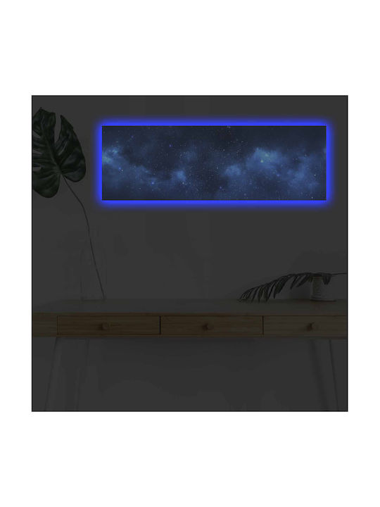 Tablou pe Pânză cu iluminare LED 90x90cm