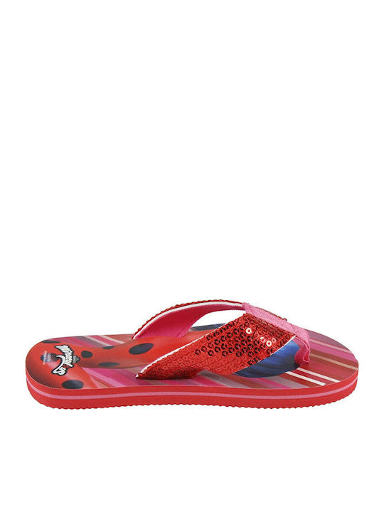 Παιδικές Σαγιονάρες Flip Flops Ροζ Miraculous