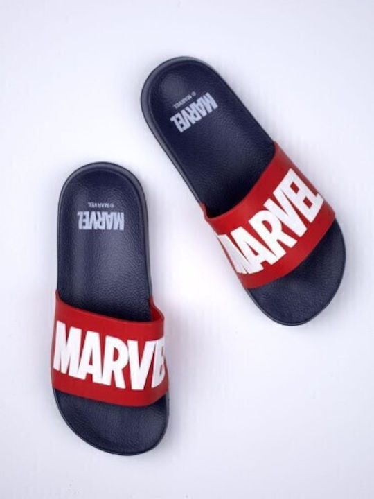 Παιδικές Σαγιονάρες Slides Μπλε Marvel Pool