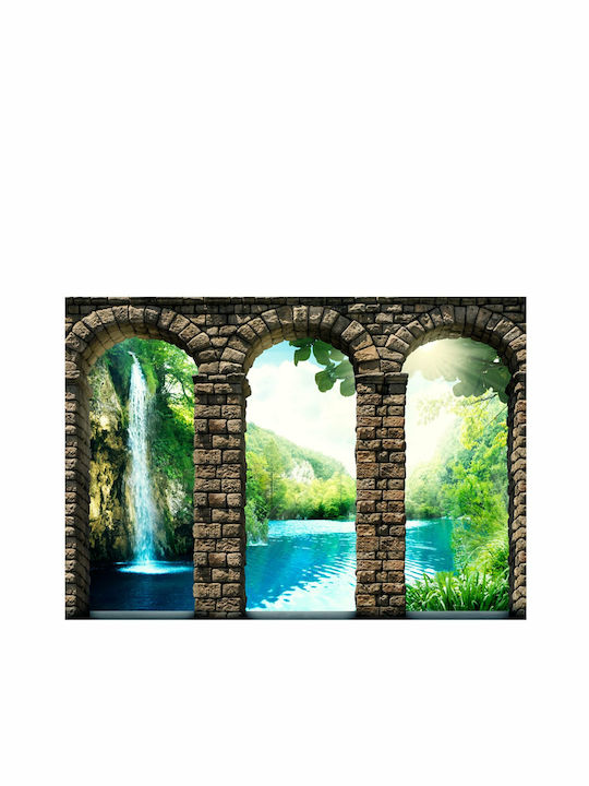 Wall Mural Fabric Green L400xW280cm