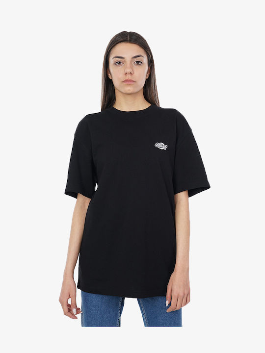 Dickies Women's Short Sleeve Sport Blouse Black