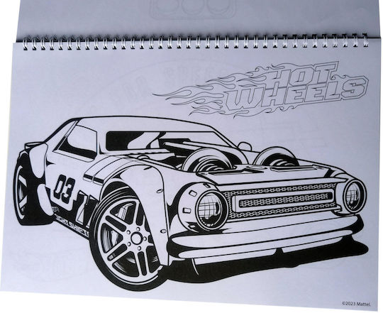 Gim Drawing Pad Hot Wheels 1pcs