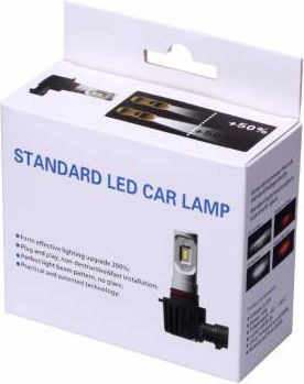 Ice Lampen Auto H11 / H8 / H9 LED 6500K Kaltes Weiß 12V 13W 2Stück