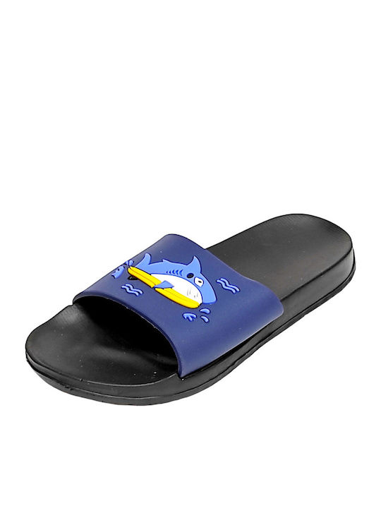 Kids' Slides Navy Blue