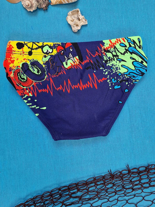Senses Kids Swimwear Swim Briefs Blue