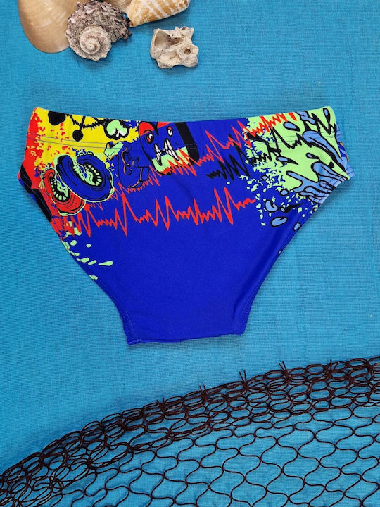 Senses Kids Swimwear Swim Briefs Blue