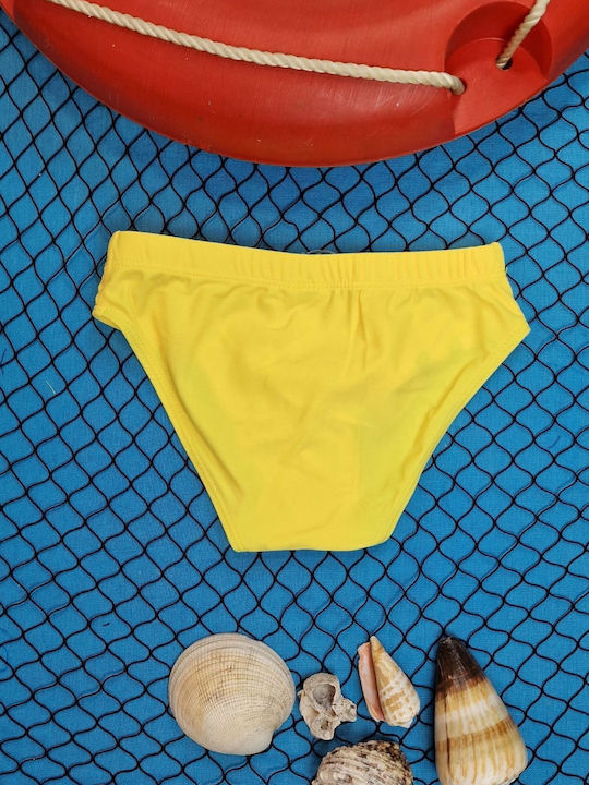 Senses Kids Swimwear Swim Briefs Yellow