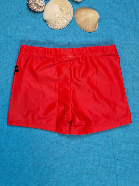 Senses Kids Swimwear Swim Shorts Red