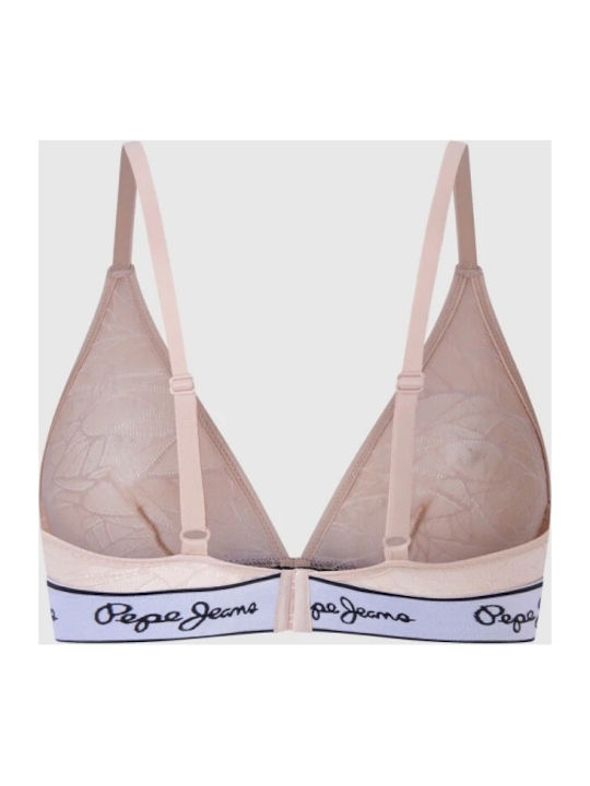 Pepe Jeans Розов Женски бралет сутиен