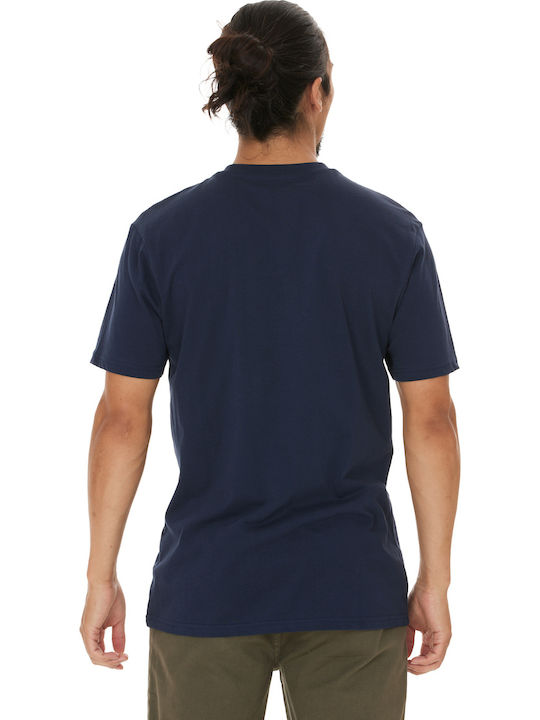 Αθλητικό T-shirt Navy Μπλε