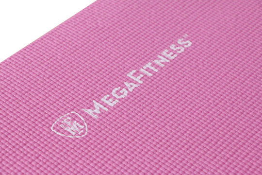 MegaFitness Στρώμα Γυμναστικής Yoga Ροζ (173x61x0.6cm)