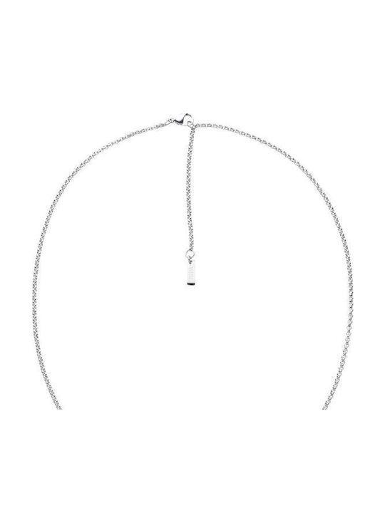 U.S. Polo Assn. Herren Kreuz aus Stahl mit Kette Aspen