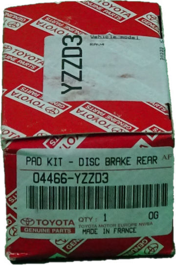 Toyota Σετ Τακάκια για Toyota RAV 4