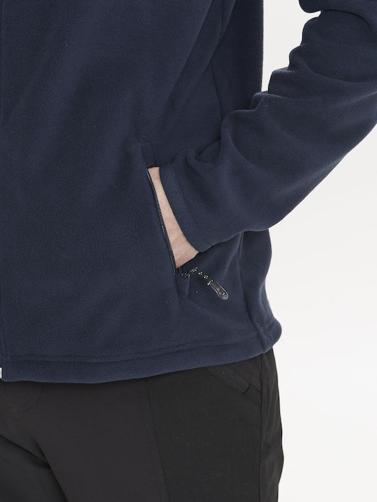 Ανδρική Ζακέτα Fleece Navy Μπλε