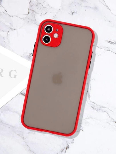 Go Clever Milky Back Cover Σιλικόνης Κόκκινο (iPhone 11 Pro Max)