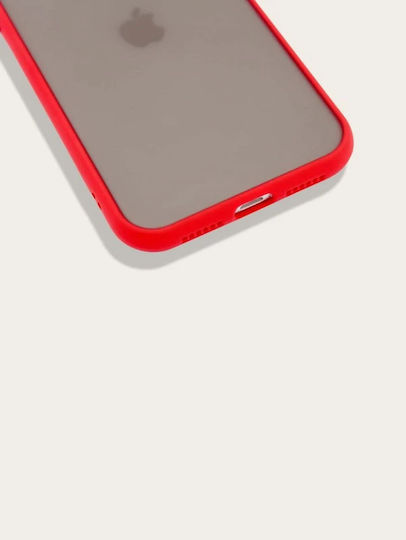 Go Clever Milky Back Cover Σιλικόνης Κόκκινο (iPhone 12 Pro Max)